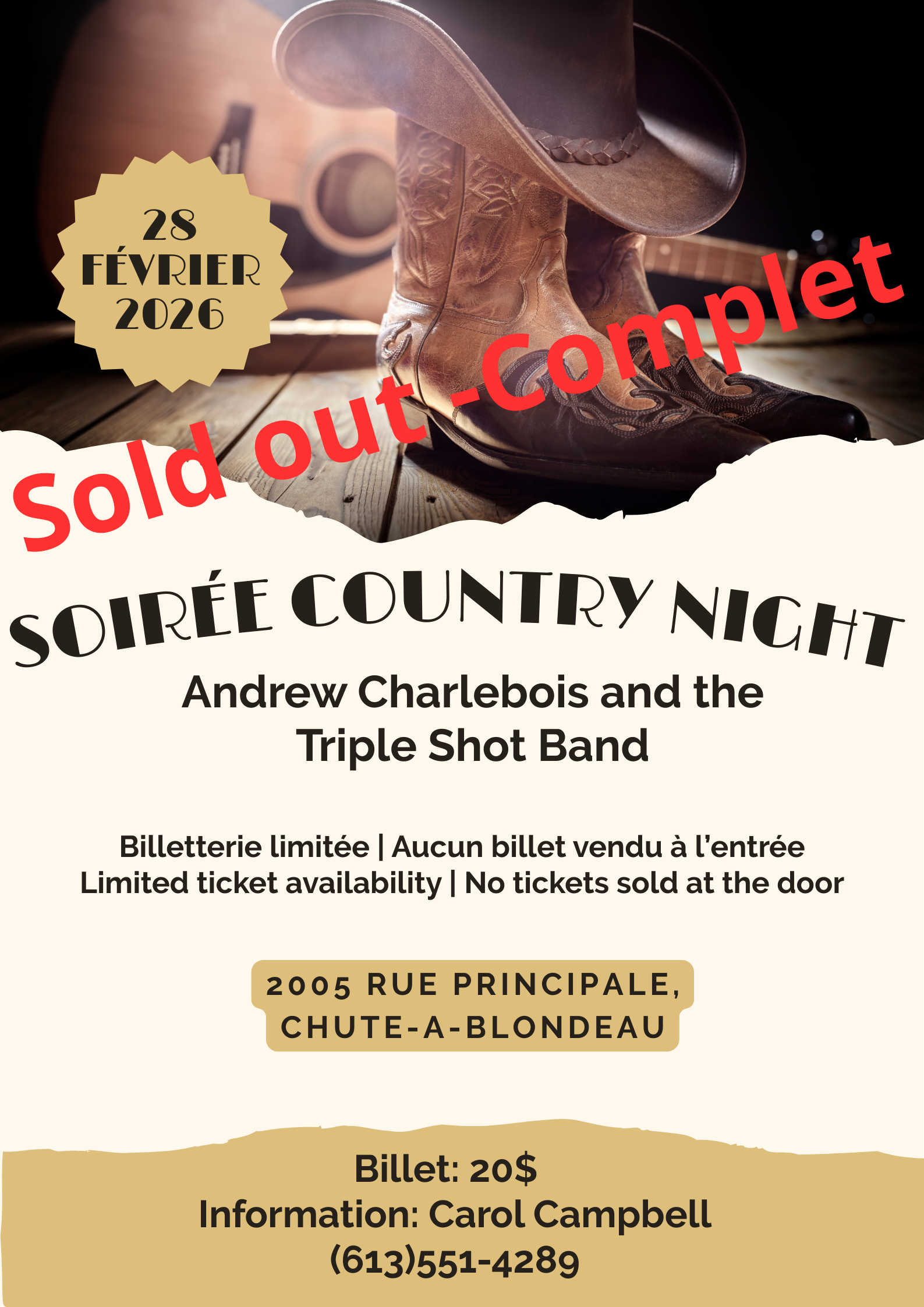 Soirée Country