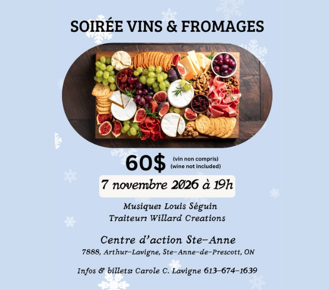 SOIRÉE VINS & FROMAGES  
