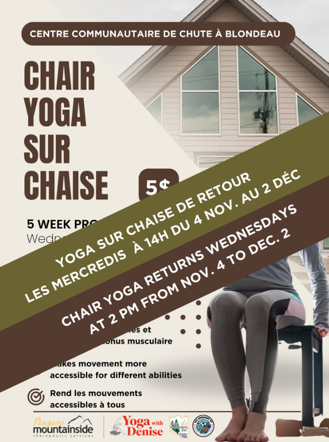 Yoga sur chaise